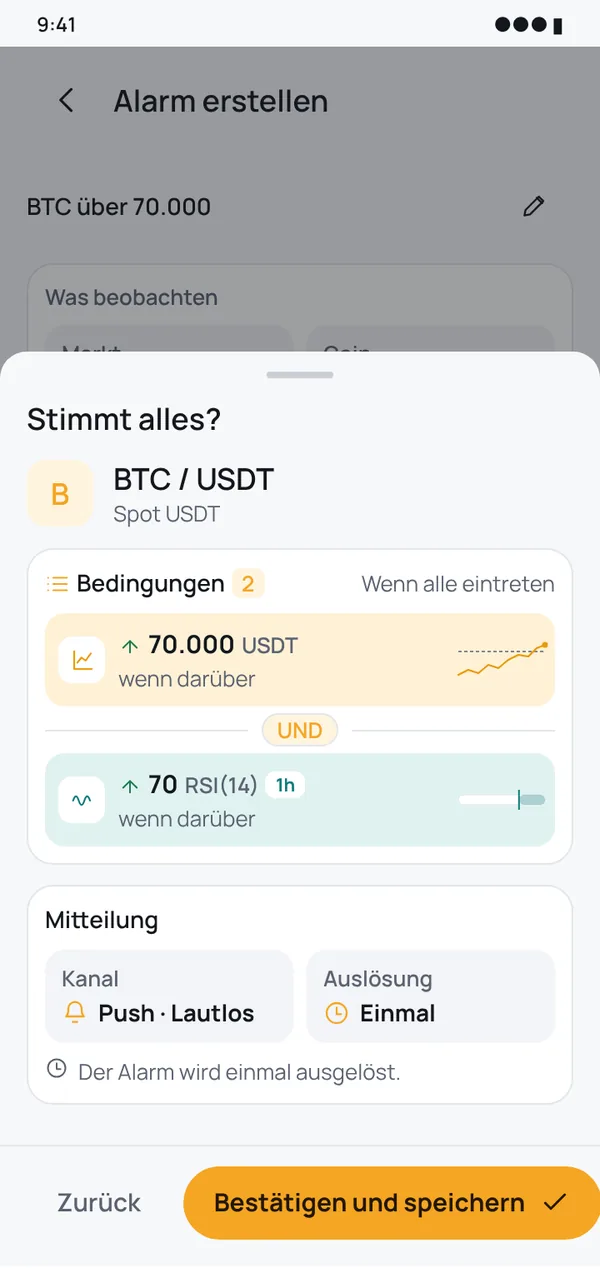 Bedingungen mit UND / ODER verknüpfen