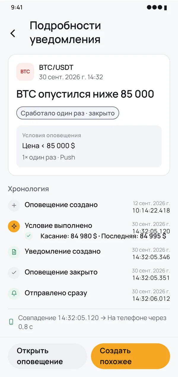Пропустили push? Запись останется